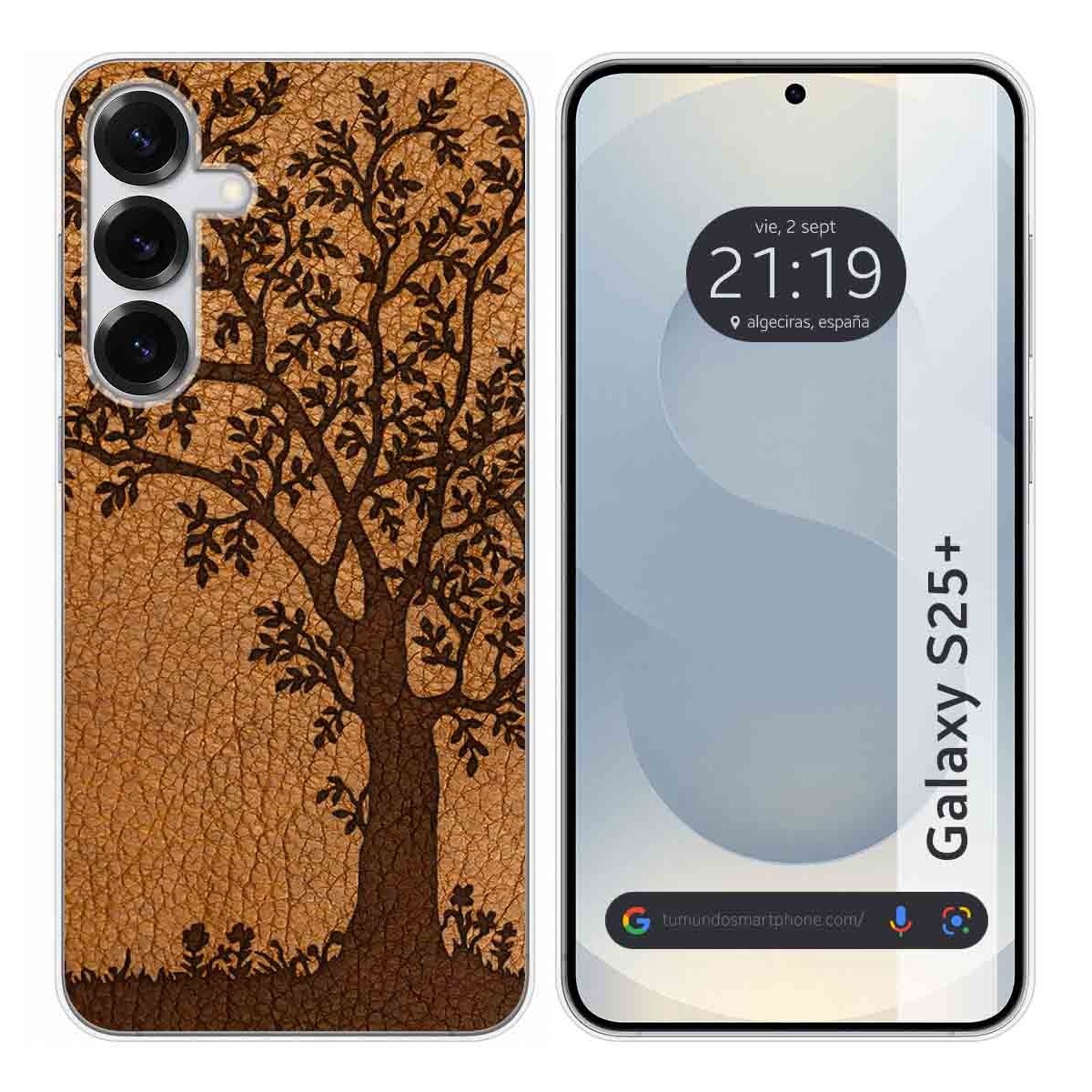 Funda Silicona para Samsung Galaxy S25+ Plus 5G diseño Cuero 03 Dibujos