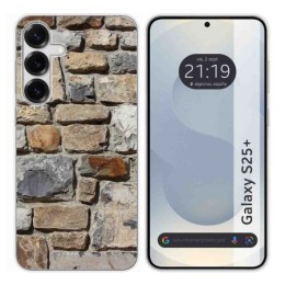 Funda Silicona para Samsung Galaxy S25+ Plus 5G diseño Ladrillo 03 Dibujos