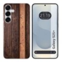 Funda Silicona para Samsung Galaxy S25+ Plus 5G diseño Madera 05 Dibujos