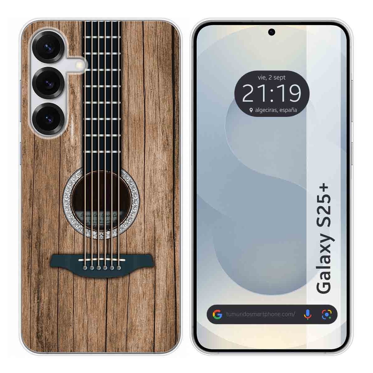 Funda Silicona para Samsung Galaxy S25+ Plus 5G diseño Madera 11 Dibujos