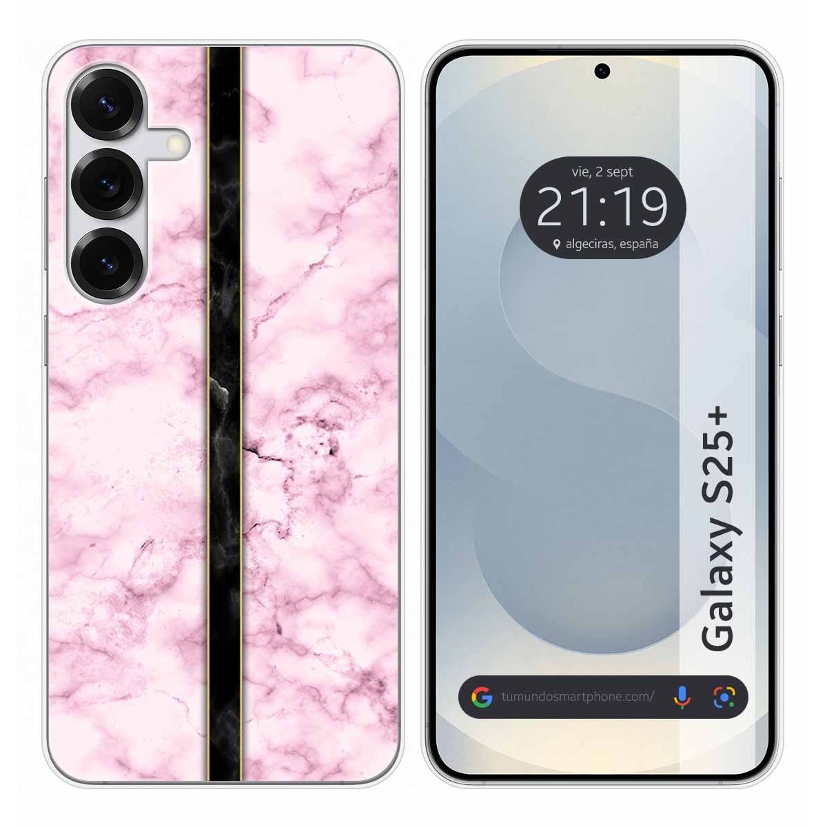 Funda Silicona para Samsung Galaxy S25+ Plus 5G diseño Mármol 04 Dibujos
