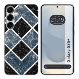 Funda Silicona para Samsung Galaxy S25+ Plus 5G diseño Mármol 06 Dibujos