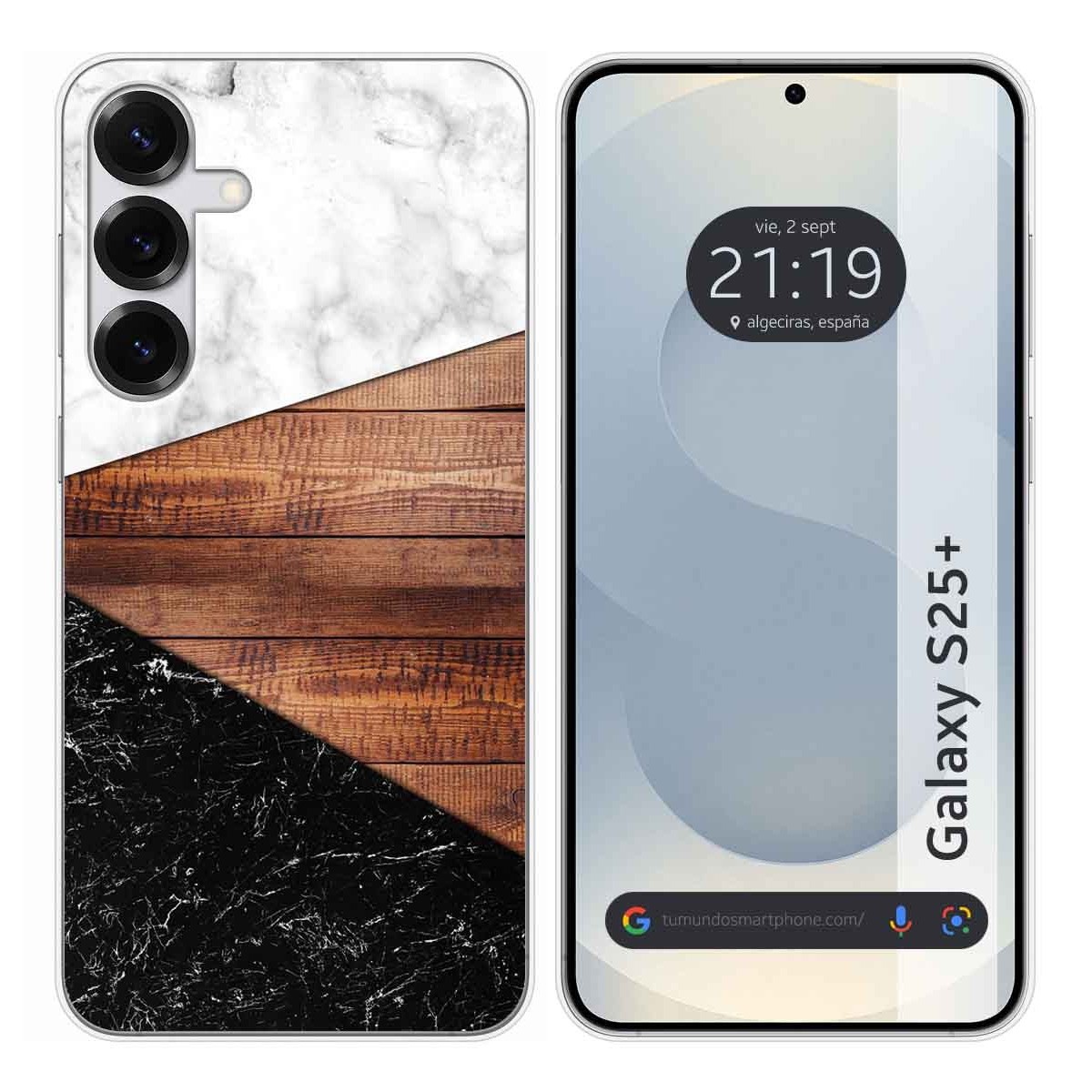 Funda Silicona para Samsung Galaxy S25+ Plus 5G diseño Mármol 11 Dibujos