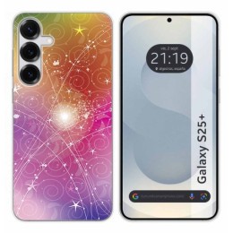 Funda Silicona para Samsung Galaxy S25+ Plus 5G diseño Abstracto Dibujos
