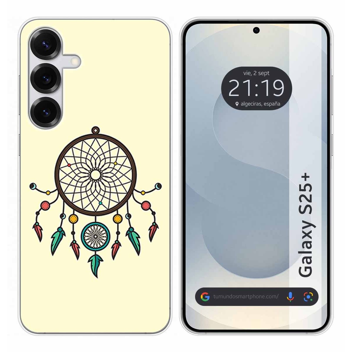 Funda Silicona para Samsung Galaxy S25+ Plus 5G diseño Atrapasueños Dibujos