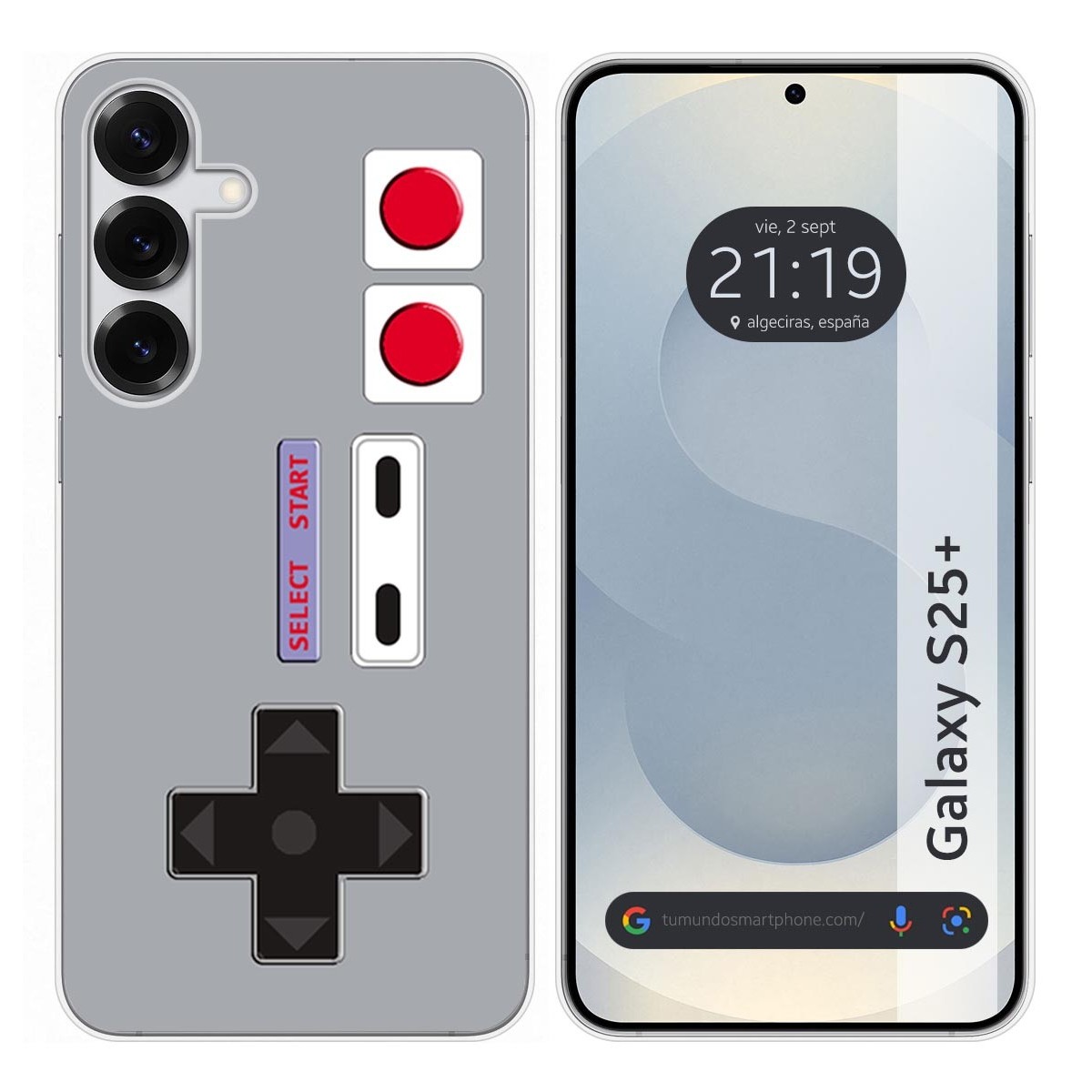 Funda Silicona para Samsung Galaxy S25+ Plus 5G diseño Consola Dibujos
