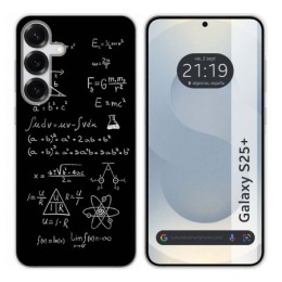Funda Silicona para Samsung Galaxy S25+ Plus 5G diseño Formulas Dibujos