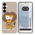 Funda Silicona para Samsung Galaxy S25+ Plus 5G diseño Leon Dibujos
