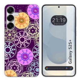 Funda Silicona para Samsung Galaxy S25+ Plus 5G diseño Radial Dibujos