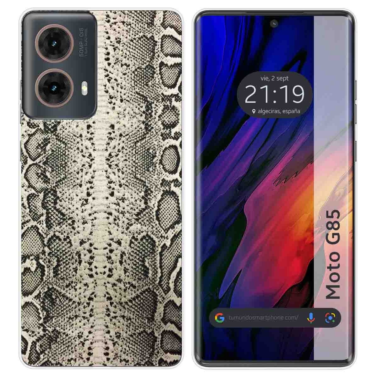 Funda Silicona para Motorola Moto G85 5G diseño Animal 01 Dibujos