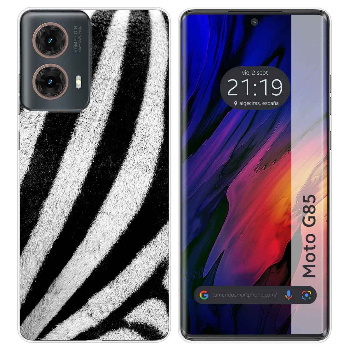 Funda Silicona para Motorola Moto G85 5G diseño Animal 02 Dibujos