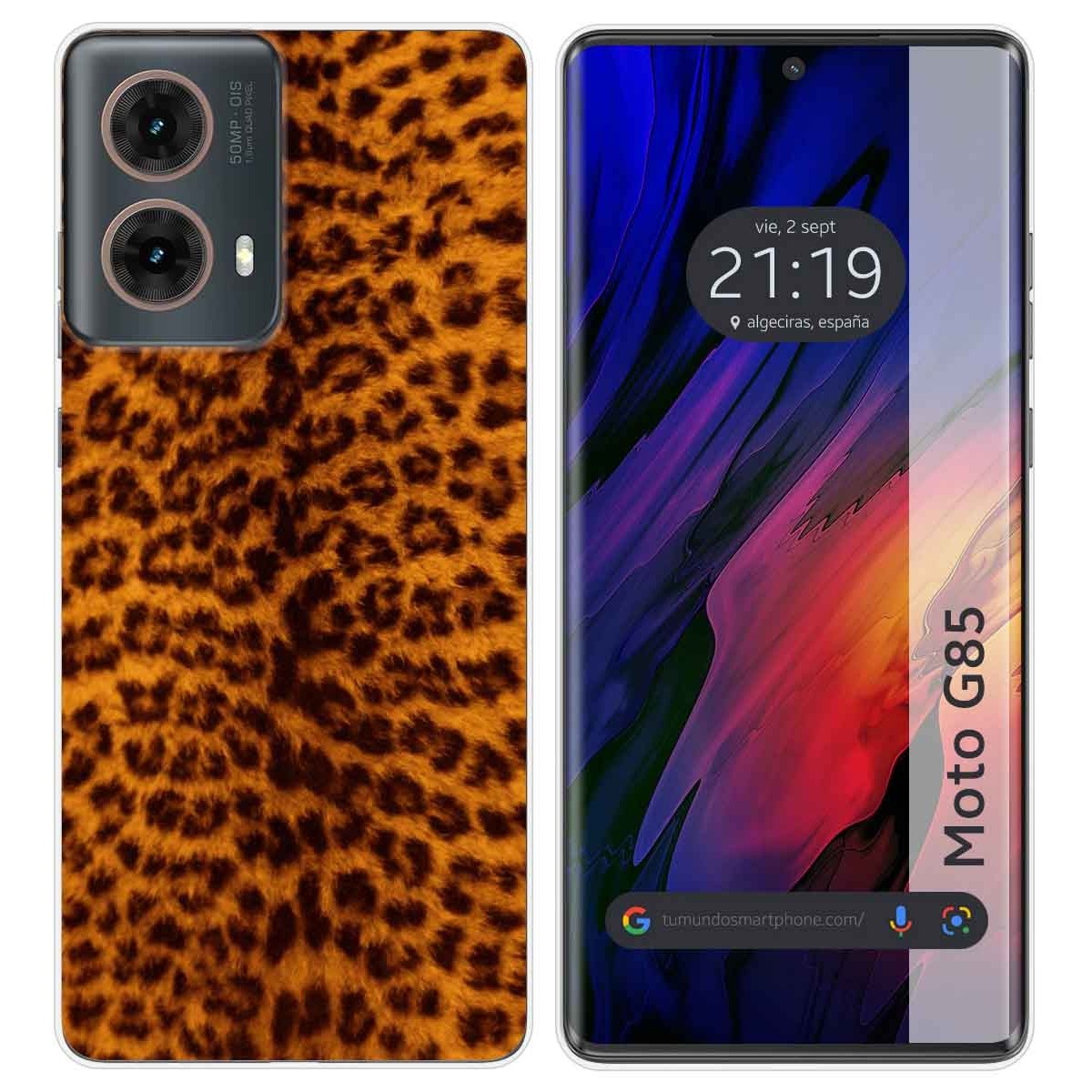 Funda Silicona para Motorola Moto G85 5G diseño Animal 03 Dibujos