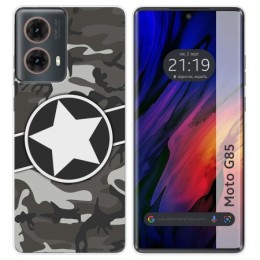 Funda Silicona para Motorola Moto G85 5G diseño Camuflaje 02 Dibujos