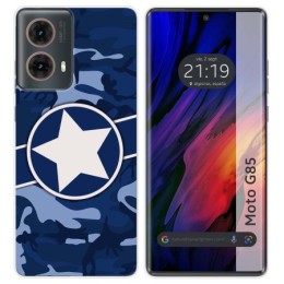 Funda Silicona para Motorola Moto G85 5G diseño Camuflaje 03 Dibujos