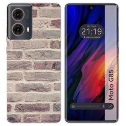 Funda Silicona para Motorola Moto G85 5G diseño Ladrillo 01 Dibujos