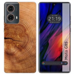 Funda Silicona para Motorola Moto G85 5G diseño Madera 04 Dibujos
