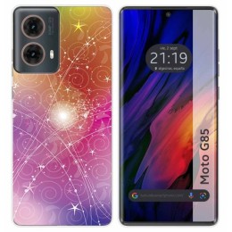 Funda Silicona para Motorola Moto G85 5G diseño Abstracto Dibujos
