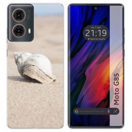 Funda Silicona para Motorola Moto G85 5G diseño Concha Dibujos