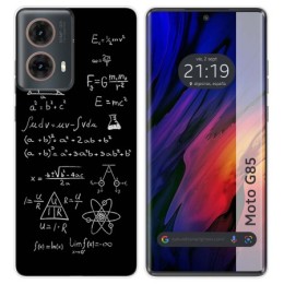 Funda Silicona para Motorola Moto G85 5G diseño Formulas Dibujos