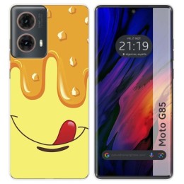 Funda Silicona para Motorola Moto G85 5G diseño Helado Vainilla Dibujos