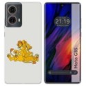 Funda Silicona para Motorola Moto G85 5G diseño Leones Dibujos
