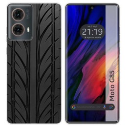 Funda Silicona para Motorola Moto G85 5G diseño Neumatico Dibujos