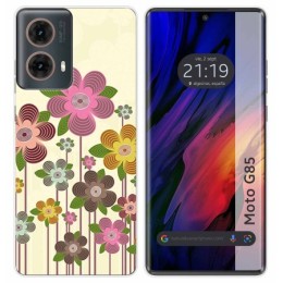 Funda Silicona para Motorola Moto G85 5G diseño Primavera En Flor Dibujos