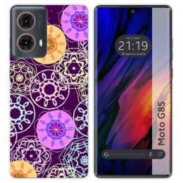 Funda Silicona para Motorola Moto G85 5G diseño Radial Dibujos