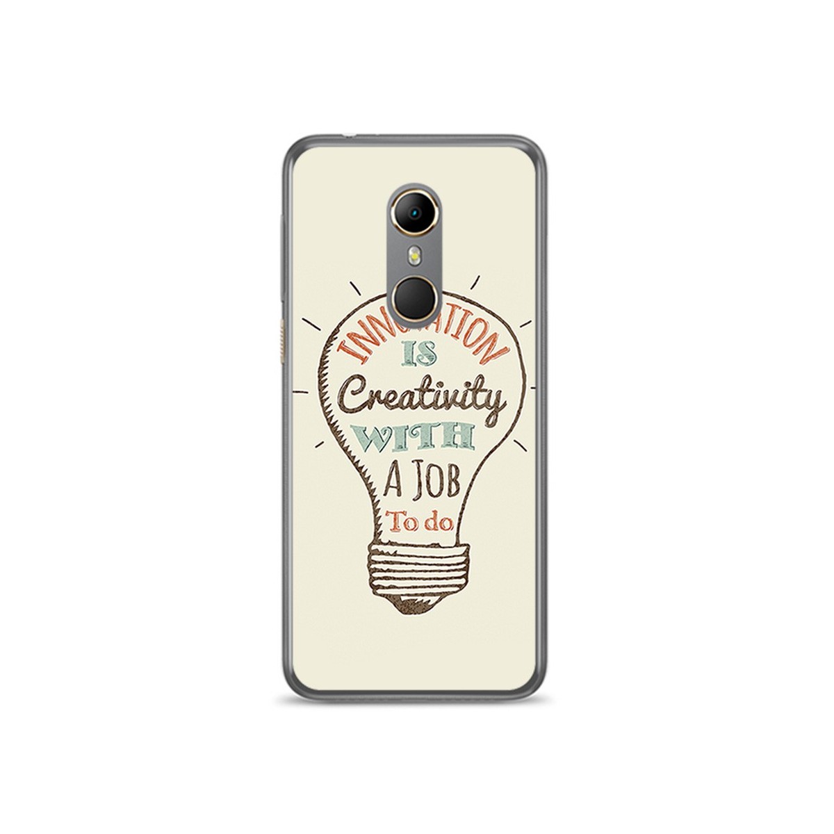 Funda Gel Tpu para Vodafone Smart N9 Diseño Creativity Dibujos