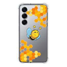 Funda Silicona Antigolpes para Samsung Galaxy S25 5G diseño Abeja Dibujos