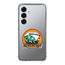 Funda Silicona Antigolpes para Samsung Galaxy S25 5G diseño Adventure Dibujos