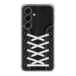 Funda Silicona Antigolpes para Samsung Galaxy S25 5G diseño Zapatillas 02 Dibujos