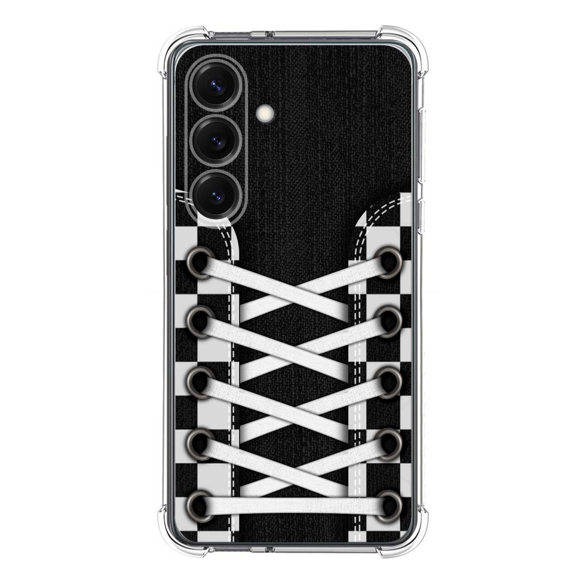 Funda Silicona Antigolpes para Samsung Galaxy S25 5G diseño Zapatillas 03 Dibujos