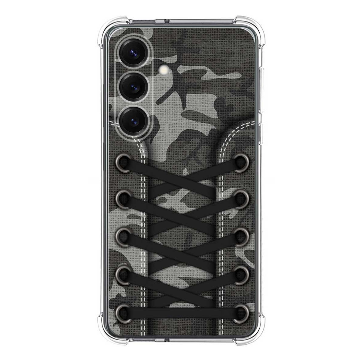 Funda Silicona Antigolpes para Samsung Galaxy S25 5G diseño Zapatillas 15 Dibujos