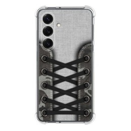 Funda Silicona Antigolpes para Samsung Galaxy S25 5G diseño Zapatillas 16 Dibujos