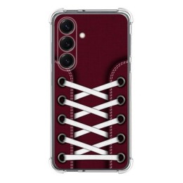 Funda Silicona Antigolpes para Samsung Galaxy S25 5G diseño Zapatillas 17 Dibujos