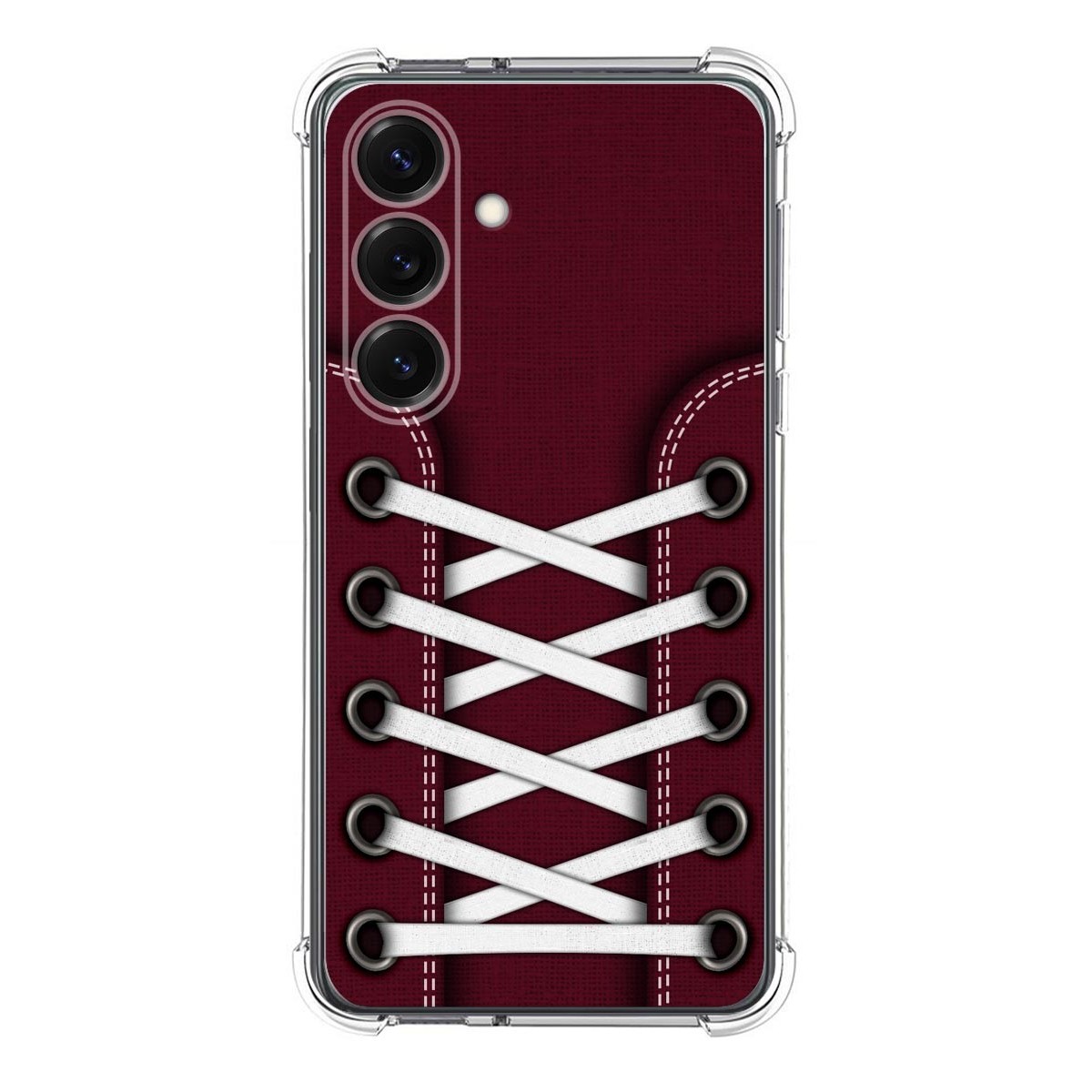 Funda Silicona Antigolpes para Samsung Galaxy S25 5G diseño Zapatillas 17 Dibujos