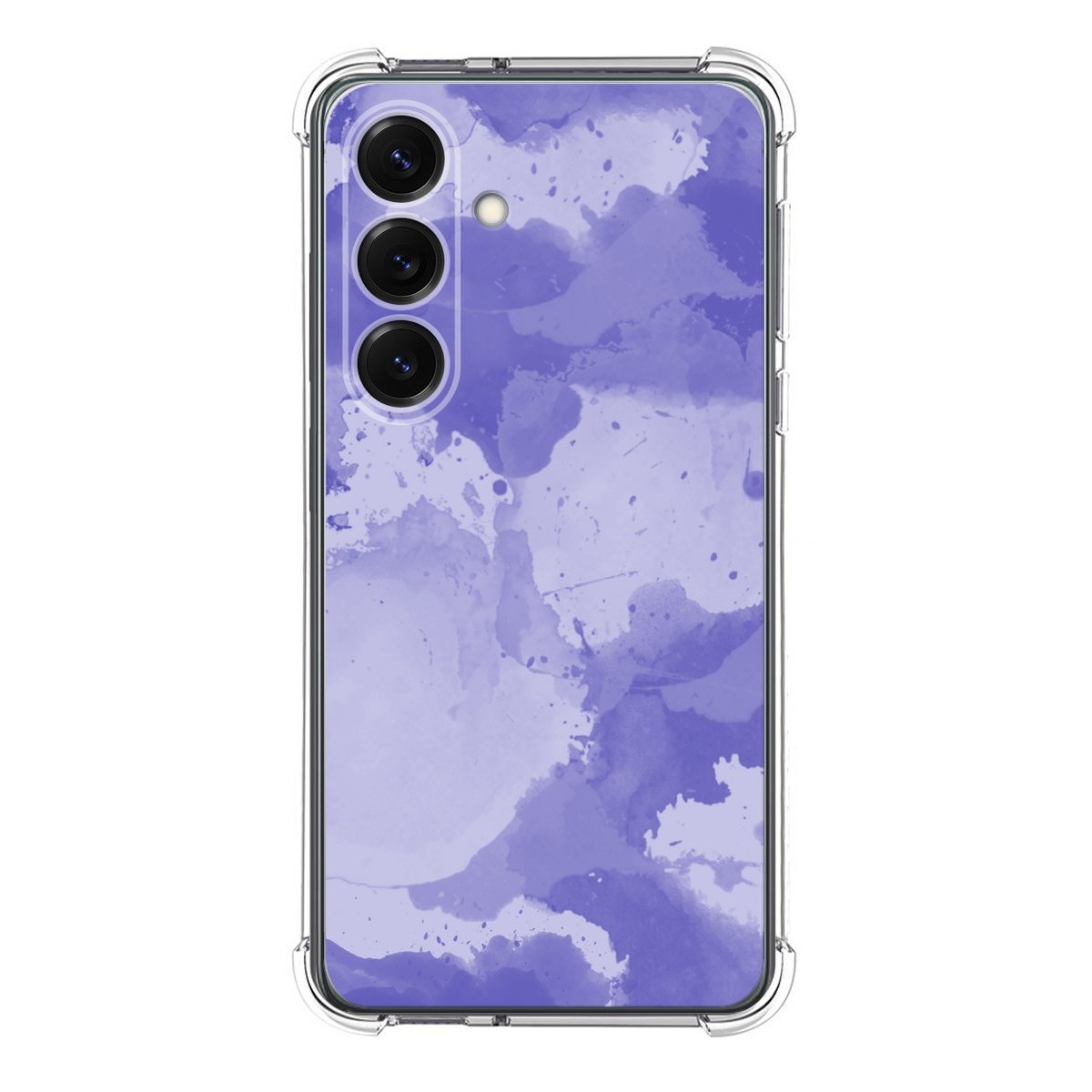 Funda Silicona Antigolpes para Samsung Galaxy S25 5G diseño Acuarela 01 Dibujos