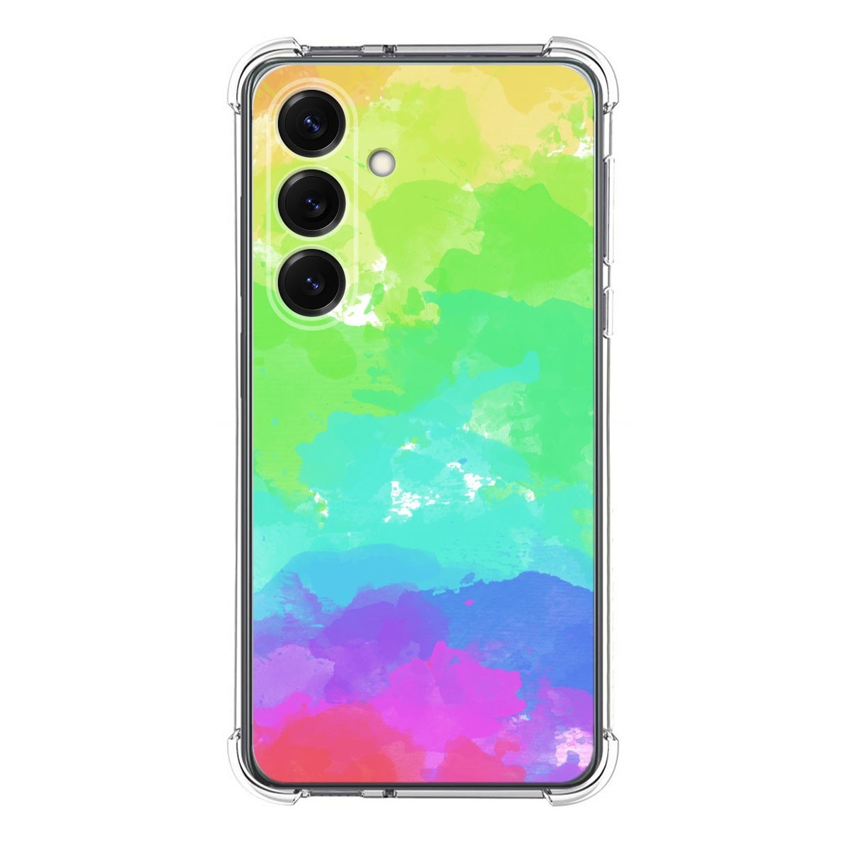 Funda Silicona Antigolpes para Samsung Galaxy S25 5G diseño Acuarela 03 Dibujos