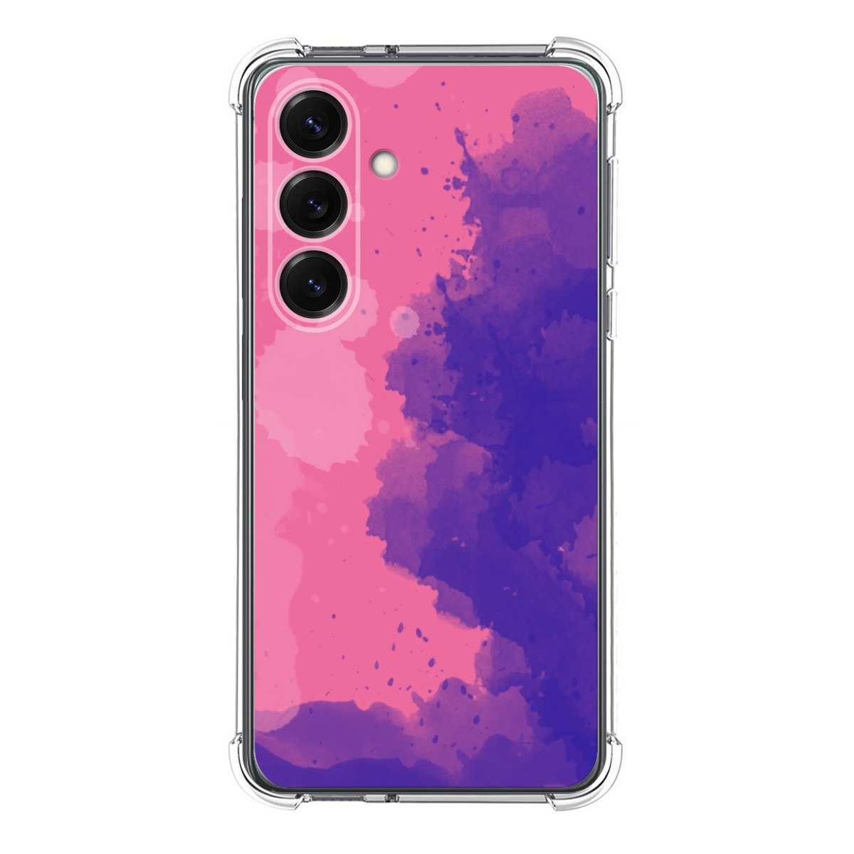 Funda Silicona Antigolpes para Samsung Galaxy S25 5G diseño Acuarela 07 Dibujos