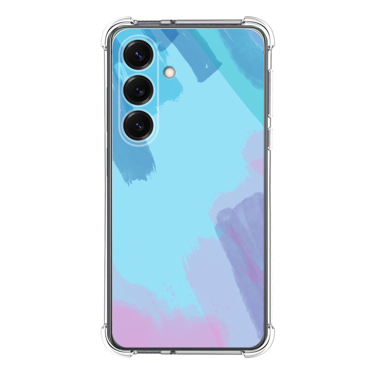 Funda Silicona Antigolpes para Samsung Galaxy S25 5G diseño Acuarela 10 Dibujos