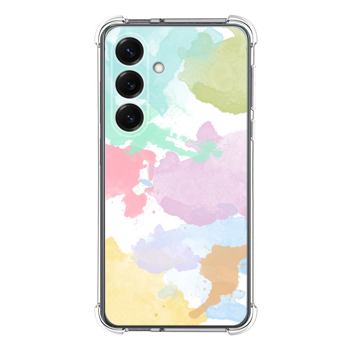 Funda Silicona Antigolpes para Samsung Galaxy S25 5G diseño Acuarela 11 Dibujos