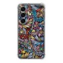 Funda Silicona Antigolpes para Samsung Galaxy S25 5G diseño Flores 04 Dibujos
