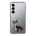 Funda Silicona Antigolpes para Samsung Galaxy S25 5G diseño Perros 05 Dibujos