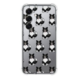Funda Silicona Antigolpes para Samsung Galaxy S25 5G diseño Perros 07 Dibujos