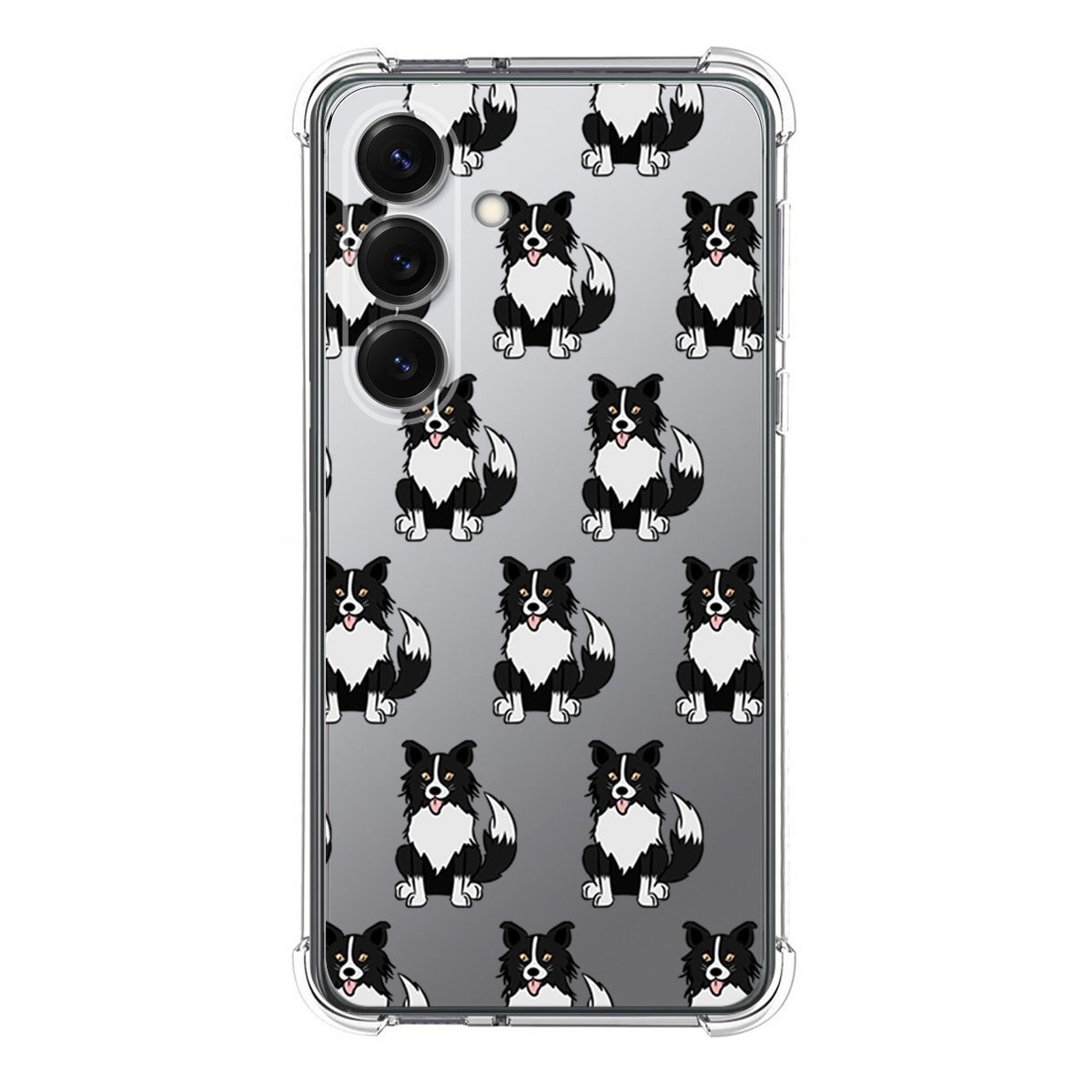 Funda Silicona Antigolpes para Samsung Galaxy S25 5G diseño Perros 07 Dibujos