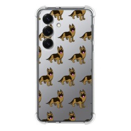 Funda Silicona Antigolpes para Samsung Galaxy S25 5G diseño Perros 09 Dibujos