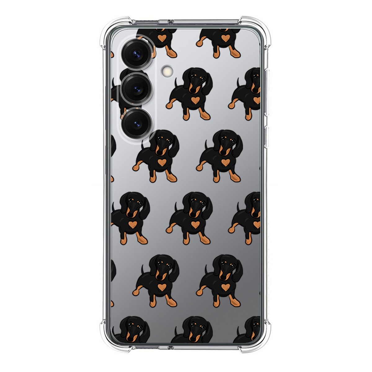 Funda Silicona Antigolpes para Samsung Galaxy S25 5G diseño Perros 10 Dibujos