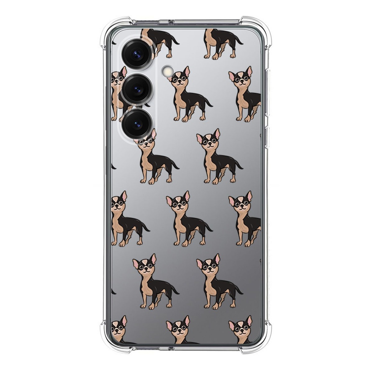 Funda Silicona Antigolpes para Samsung Galaxy S25 5G diseño Perros 11 Dibujos