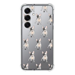 Funda Silicona Antigolpes para Samsung Galaxy S25 5G diseño Perros 12 Dibujos